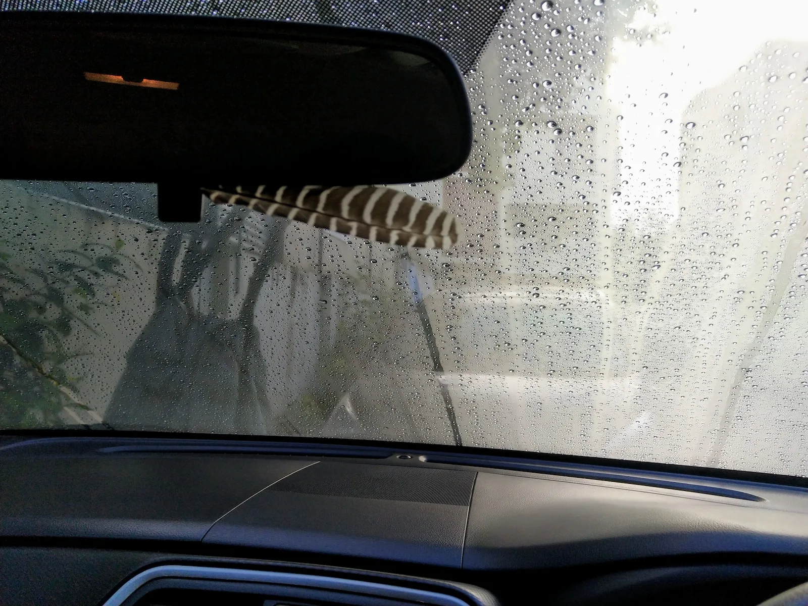 Black and gray car door