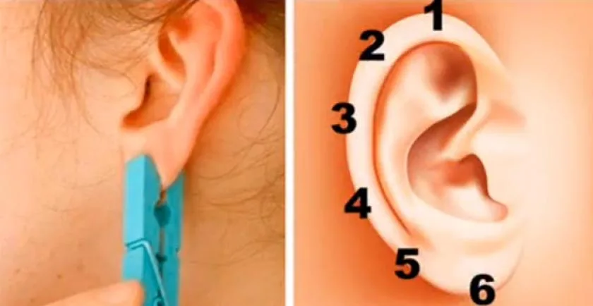 Hang een wasknijper aan je oor en je zult versteld staan van de effecten!