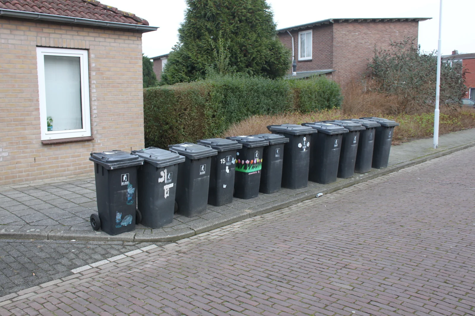 Stop met het te vroeg aan straat zetten van je kliko (kans op hoge boetes)