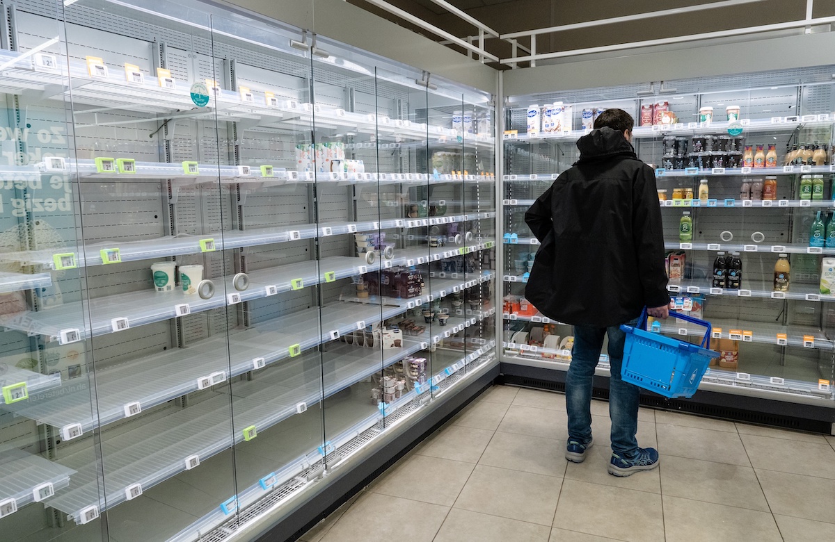Dit is dus de reden dat je steeds vaker lege schappen ziet in de supermarkt