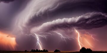 Let op! Extreem noodweer op komst: “Blijf binnen”