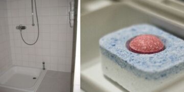 Waarom steeds meer mensen een vaatwasblokje in de douche gebruiken