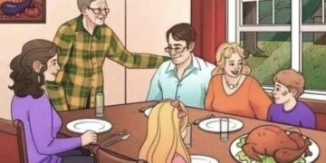 Kun jij de fout in de eetfoto van deze familie binnen 15 seconden vinden?