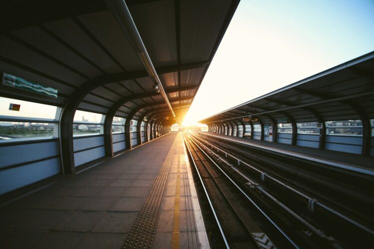 Photo of train station
