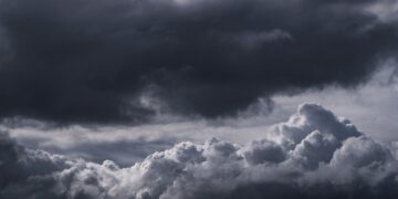 black and gray clouds during daytime