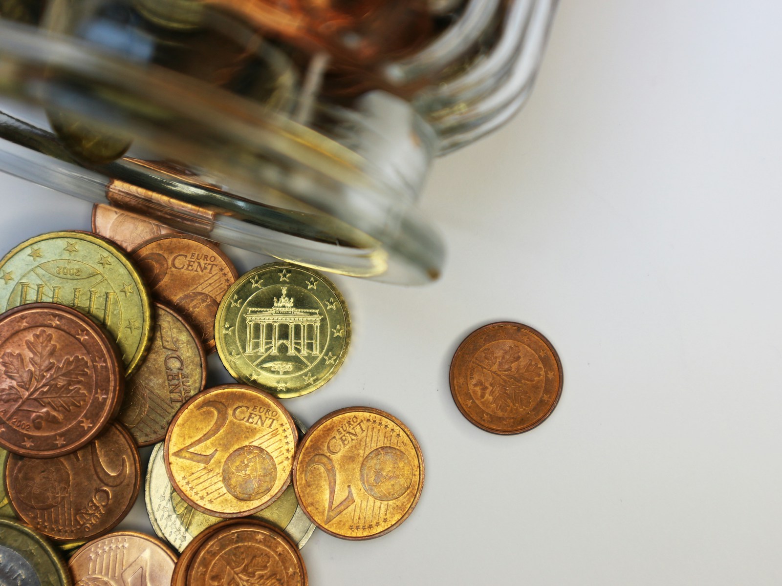 Gold and silver round coins