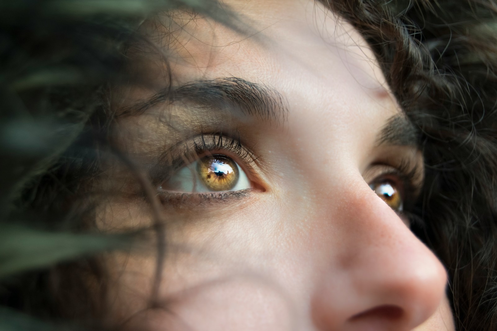 Closeup photo of person