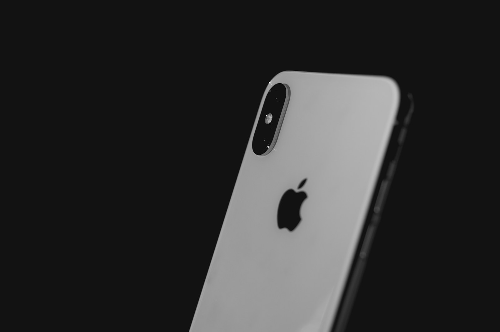 Silver iphone x