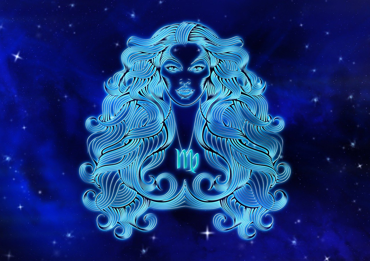 Star sign virgin horoscope design astrology interpretation heaven shining background zodiac signs constellations constellation zodiac symbol future planets modern date of birth birthday card virgo greeting card virgo virgo virgo virgo virgo