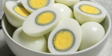 Dit is waarom je eidooier soms een groenblauwe ring heeft