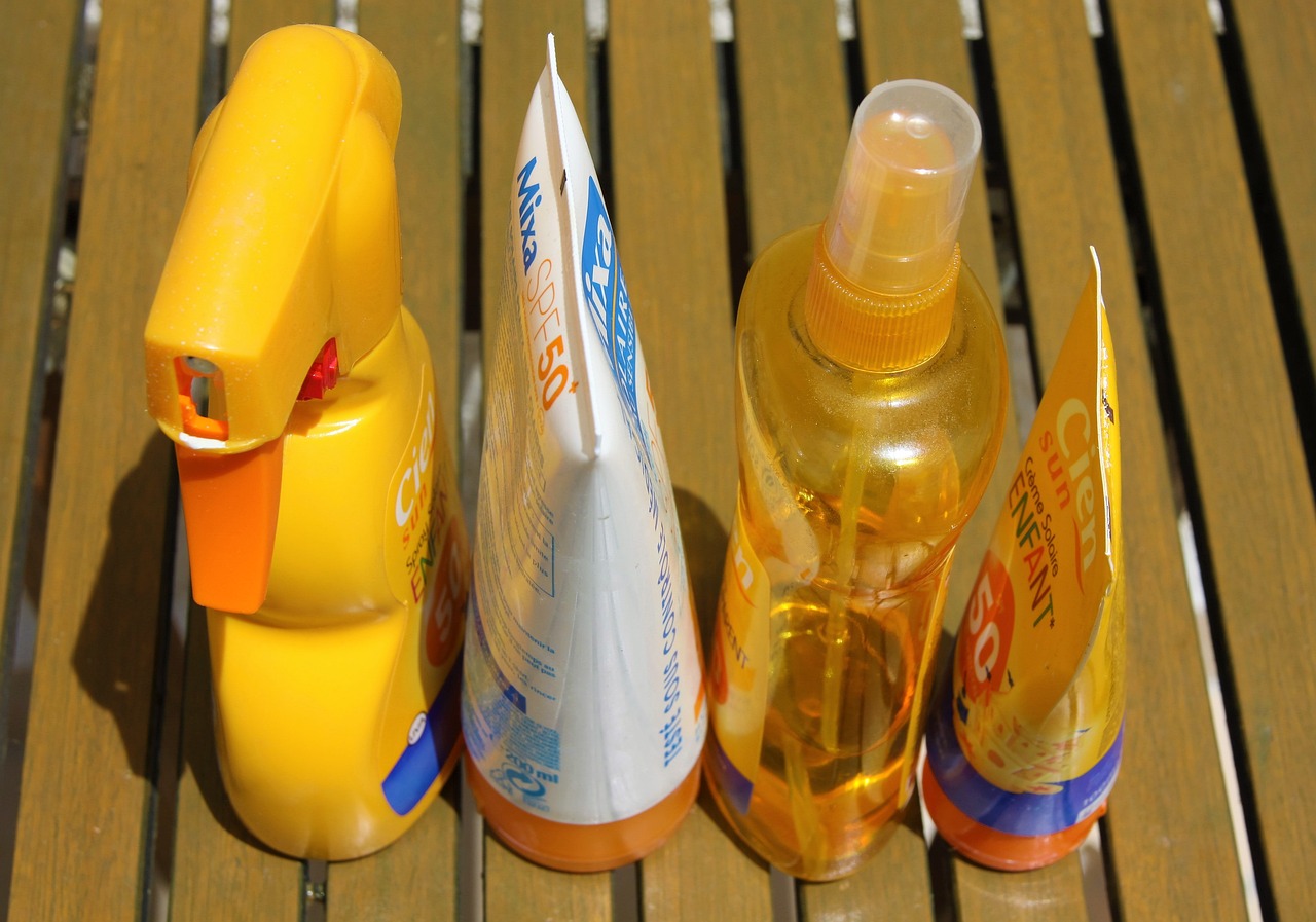 Sunscreen skincare protection nature lotion summer suncream block spf care body cream holiday skin care bottle sunblock brown body brown bottle brown care