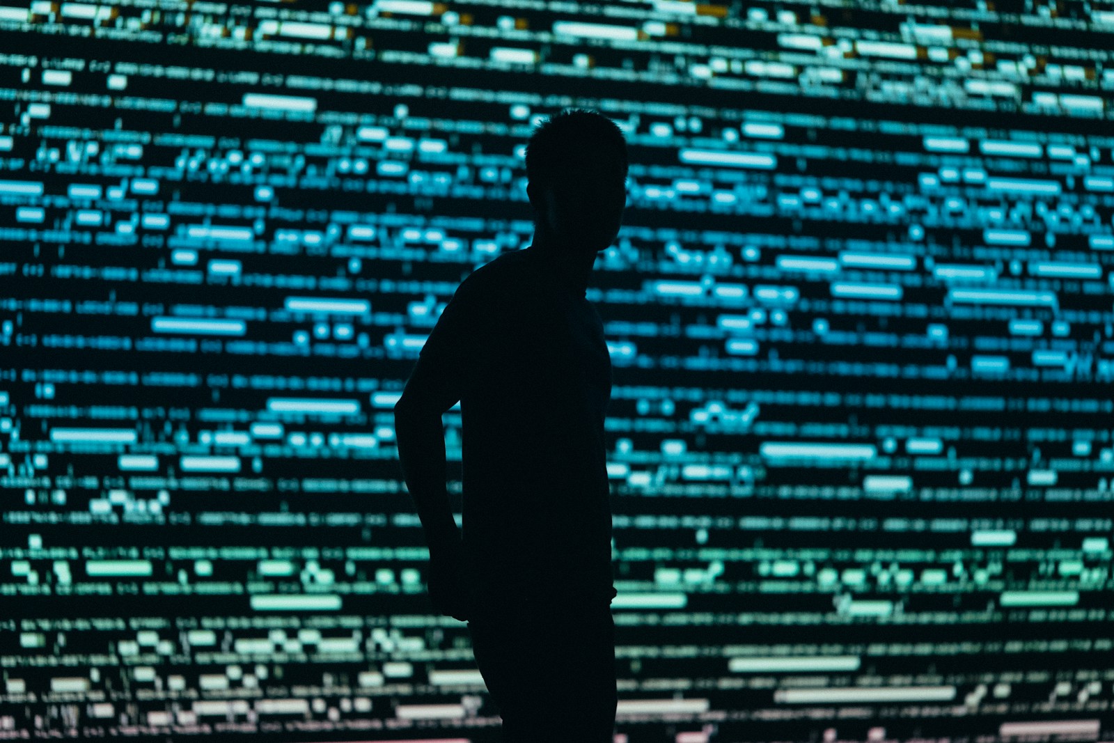 Silhouette photography of man