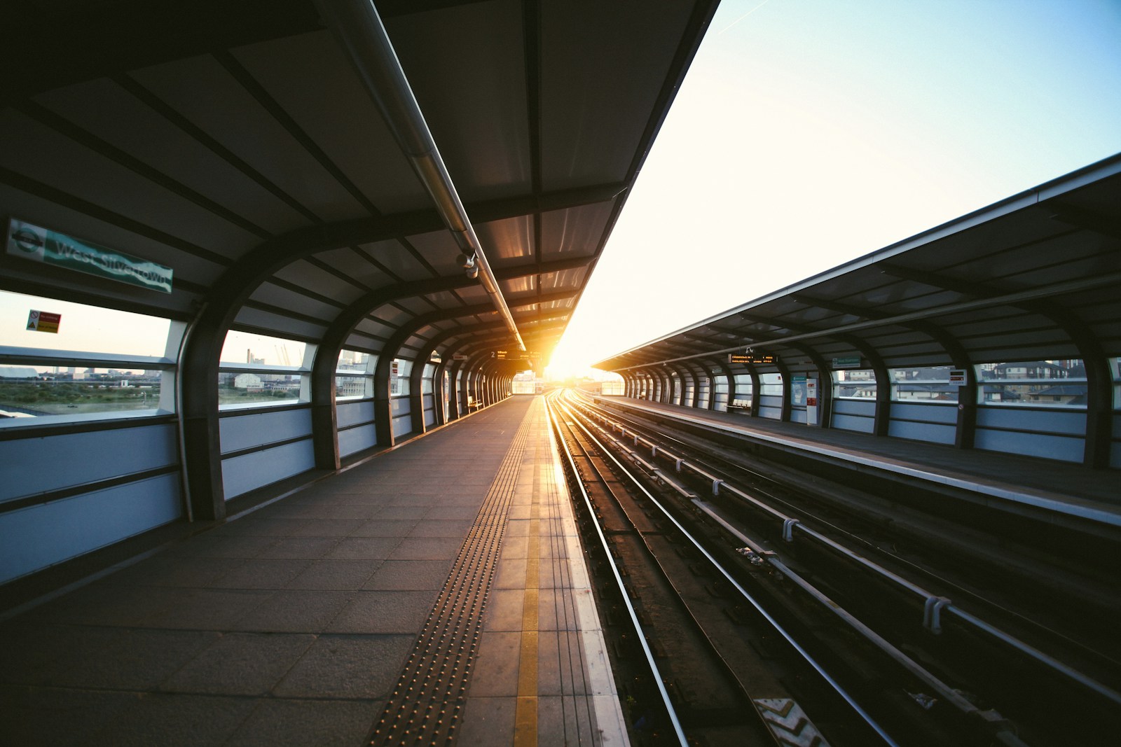 Photo of train station