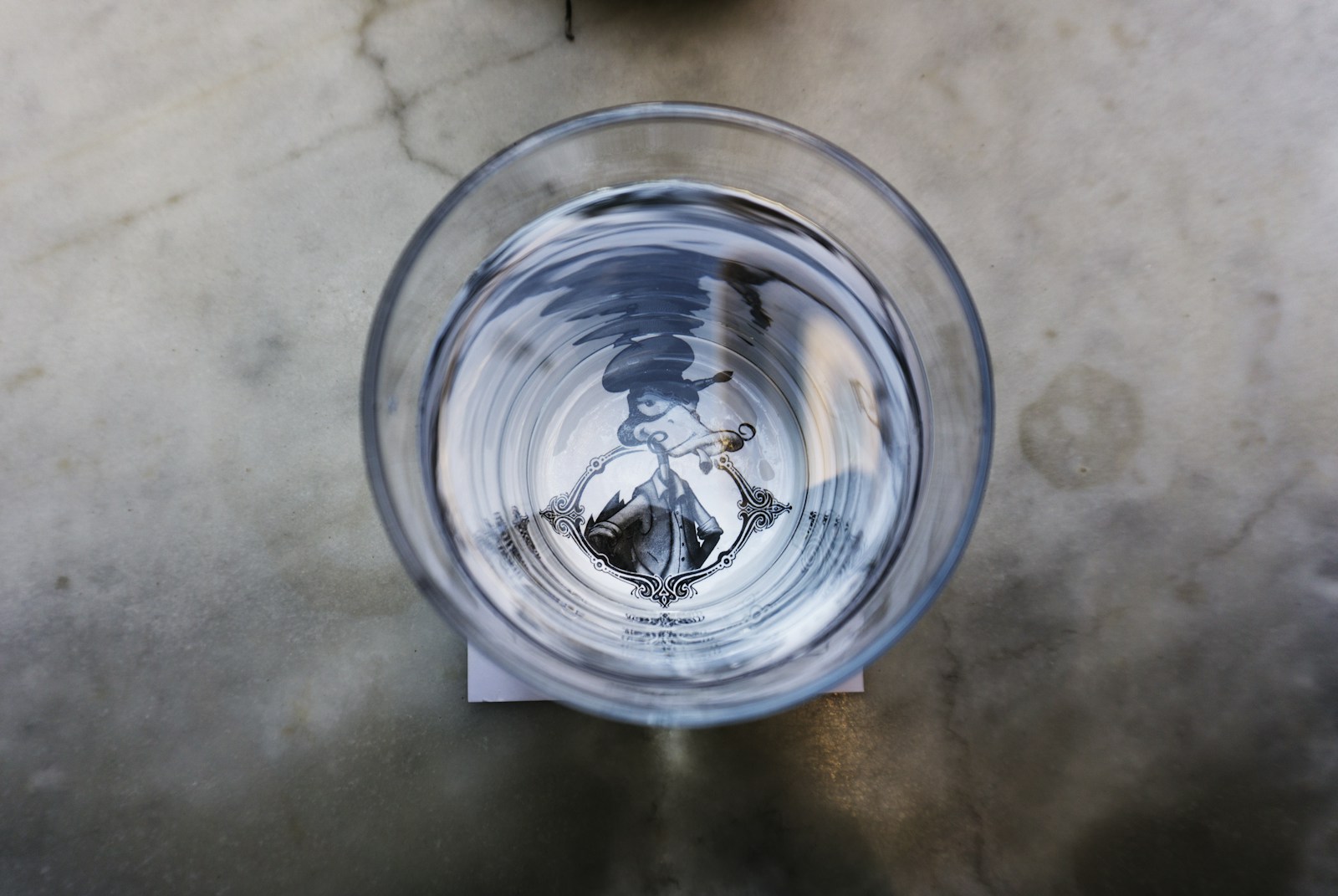 Photo of drinking glass full of water