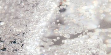 water droplets on glass surface
