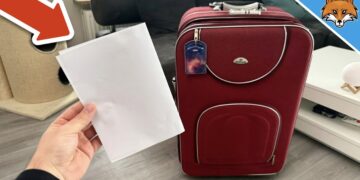 Dit is waarom ik altijd een leeg A4’tje in mijn koffer stop…