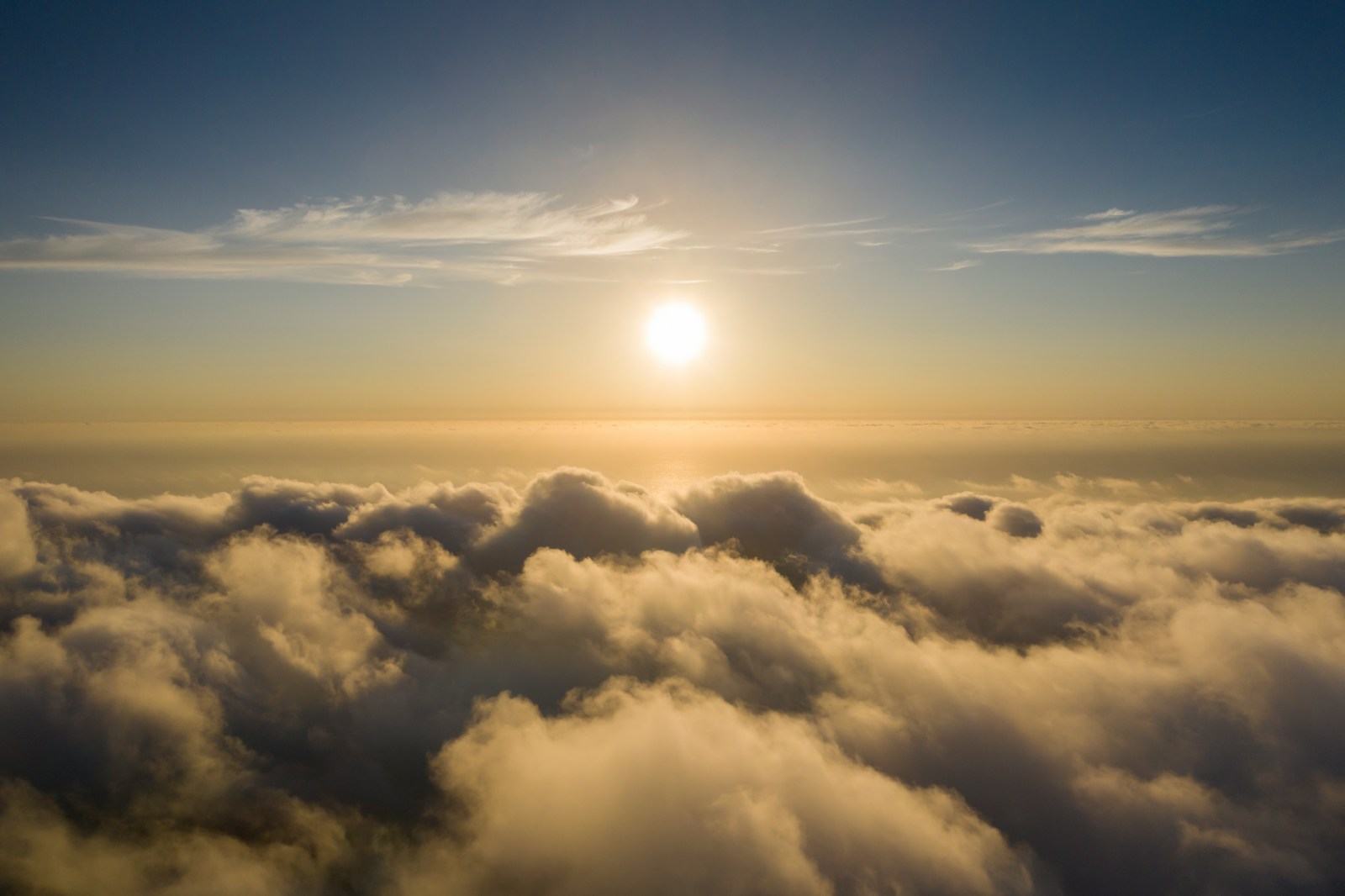 White clouds