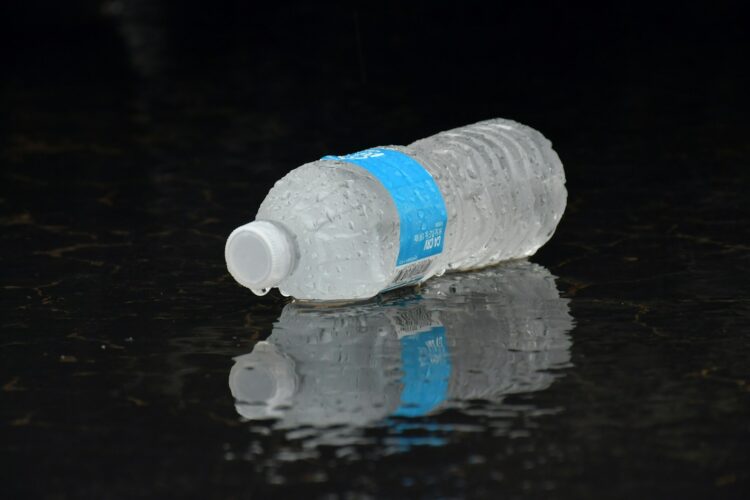 Water plastic bottle