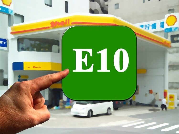 Petrol gas station refuel e10 fuel gas pump hand show standard regulation