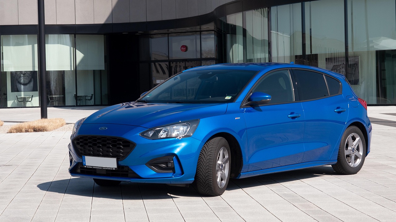 Ford automobile blue car building architecture car wallpapers ford focus