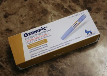 Ozempic medication box with pen injection