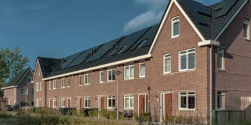 brown and black brick building