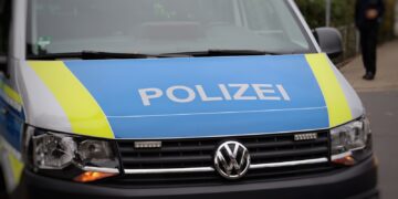 a police van parked on the side of the road