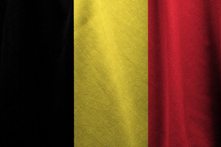 Belgium flag country symbol