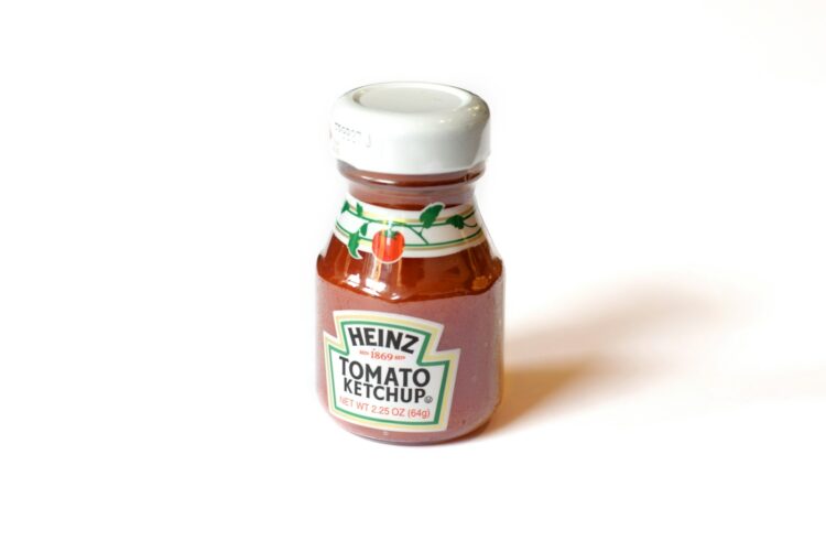 Heinz tomato ketchup bottle