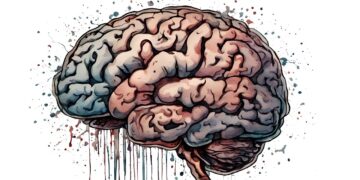 brain, clock, pressure, dementia, alzheimer's, think, reflect, dirt, watercolor, abstract, psychology, philosophy, cloud, ghost, ai generated, brain, brain, brain, brain, brain