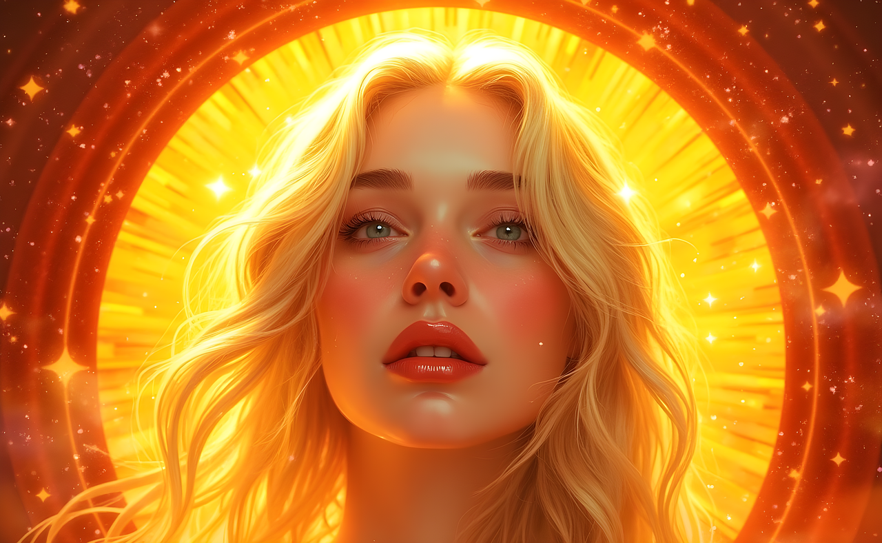 Ai generated virgo virgin horoscope astrology