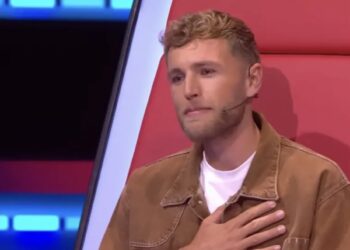 Freek Rikkerink in tranen in The Voice of Holland