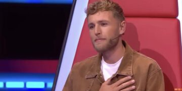 Freek Rikkerink in tranen in The Voice of Holland