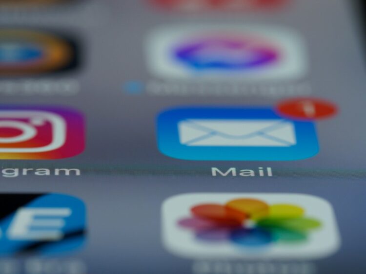 Iphone screen showing icons with icons