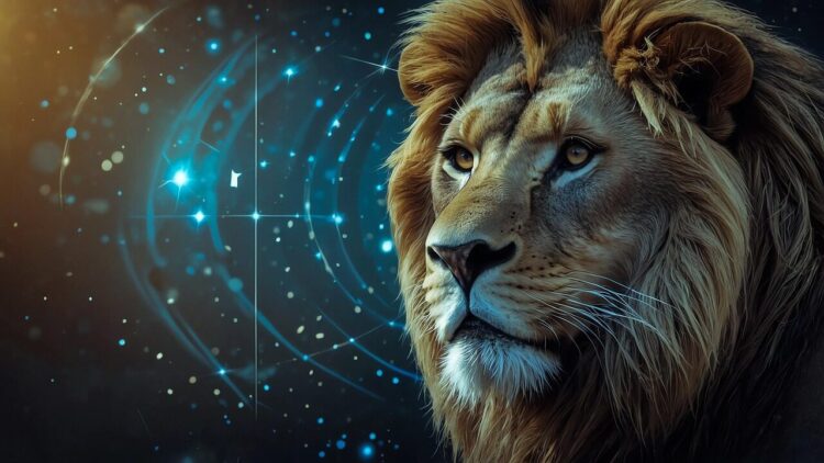 Horoscope astrology zodiac space stars universe leo predator ai generated leo leo leo leo leo
