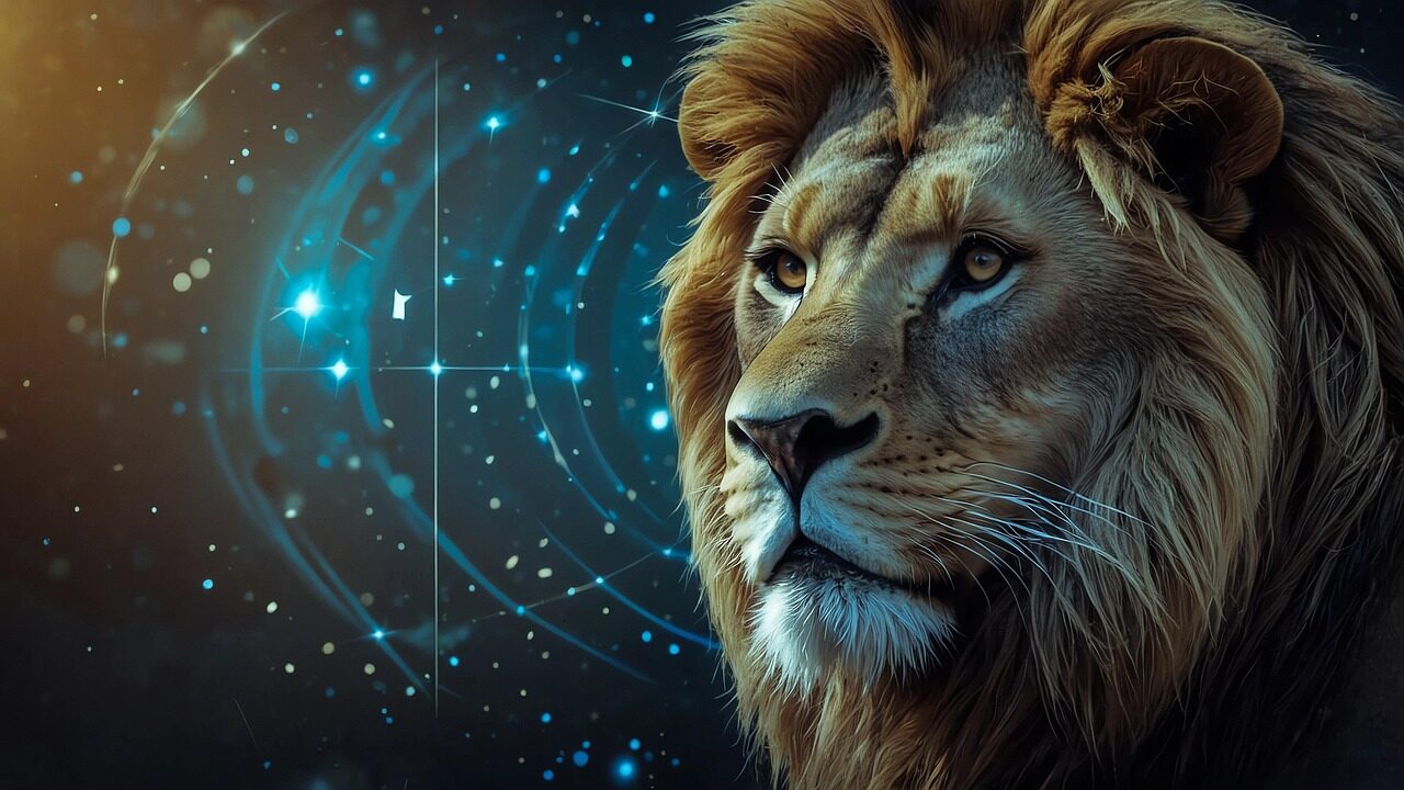 Horoscope astrology zodiac space stars universe leo predator ai generated leo leo leo leo leo