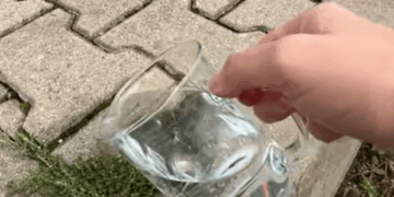 Giet dit mengsel over je stoeptegels: mos en onkruid verdwijnen als sneeuw voor de zon!