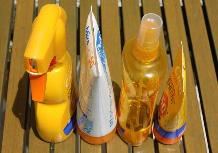 sunscreen, skincare, protection, lotion, summer, suncream, block, spf, care, body, cream, holiday, skin care, bottle, nature, sunblock, brown body, brown bottle, brown care